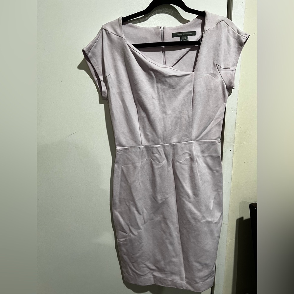 French Connection Soft Purple Midi Dress